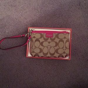 Coach wristlet